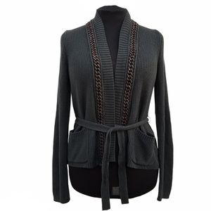 MaxMara Gray Cardigan